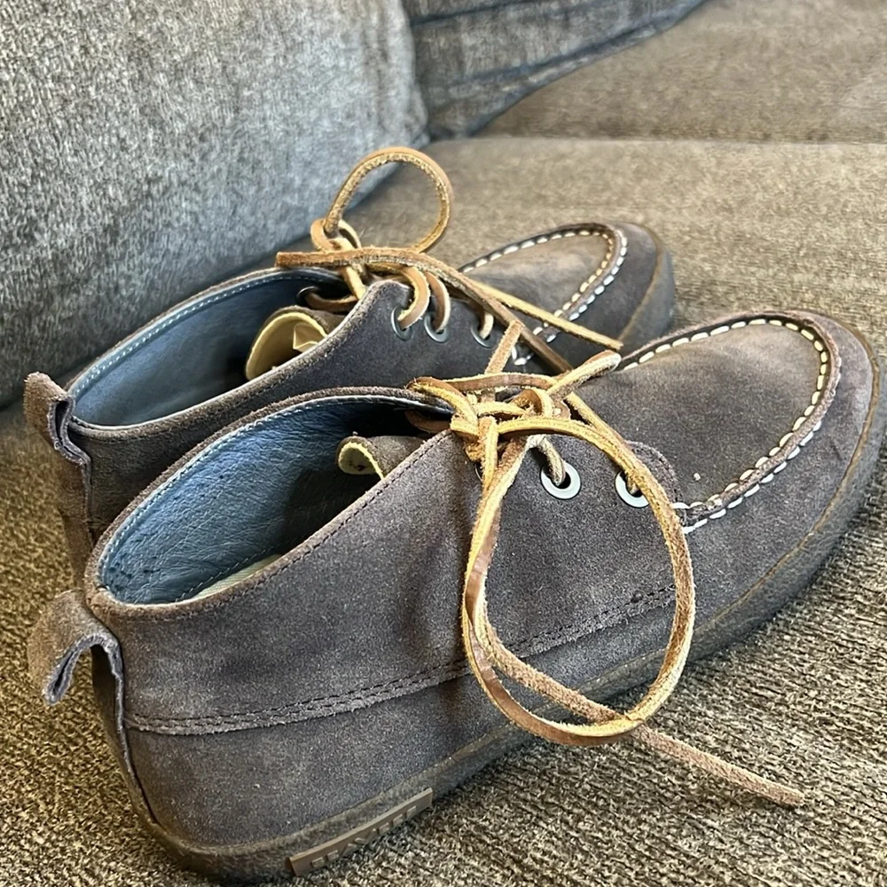 SEAVEES Men‎ Suede Bayside Moc Gray Color Size 8